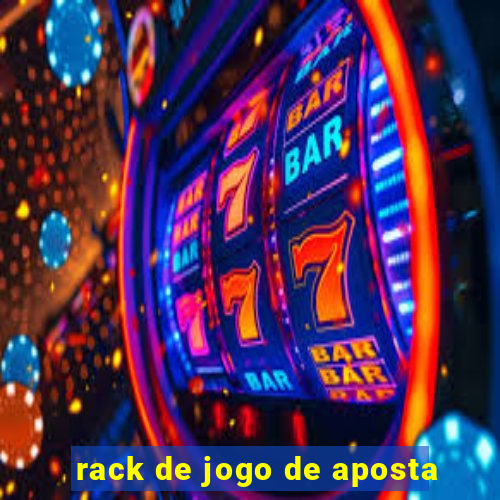 rack de jogo de aposta